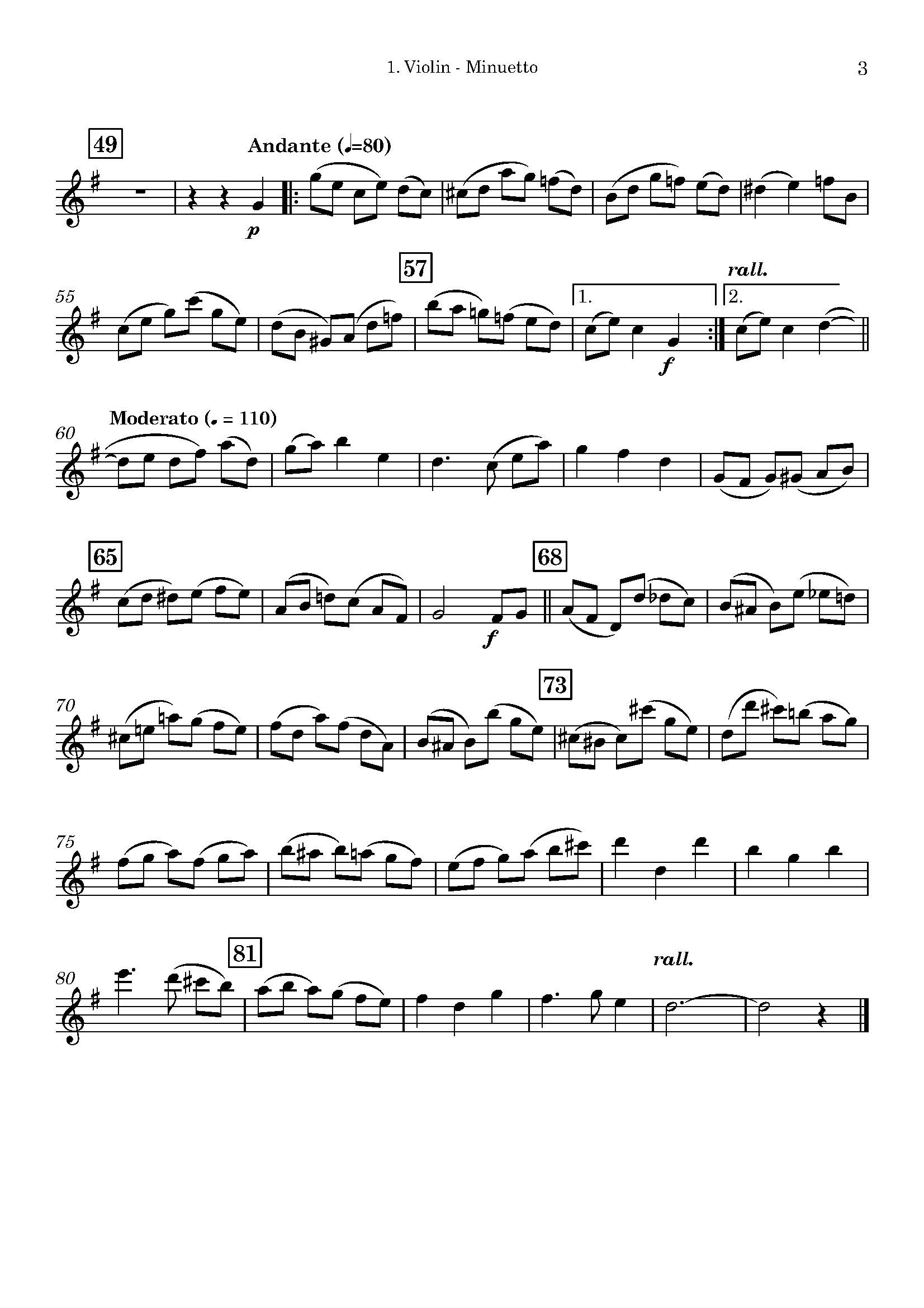 Edward BUNNETT | Minuetto | String Quartet - Image 3