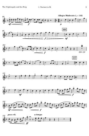 Adolphe Danhauser | The Nightingale and the Frog | for Clarinet Trio