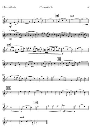 Alexandre Guilmant | 2 French Carols | for Brass Quintet