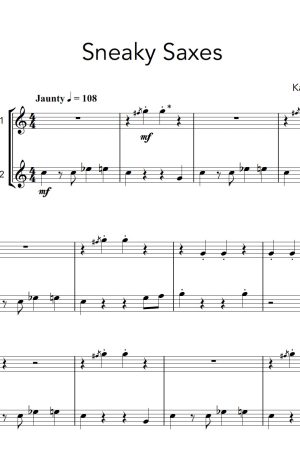 Sneaky Saxes | Saxophone Duet