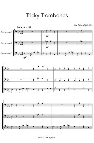Tricky Trombones | Trombone Trio