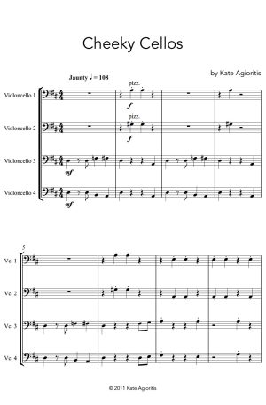 Cheeky Cellos – Cello Quartet