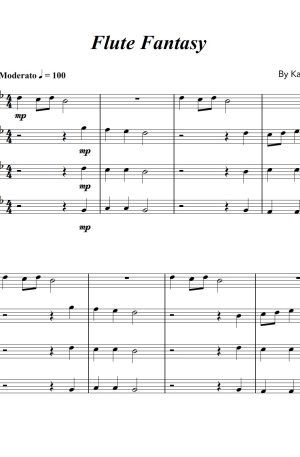 Flute Fantasy – Flute Quartet