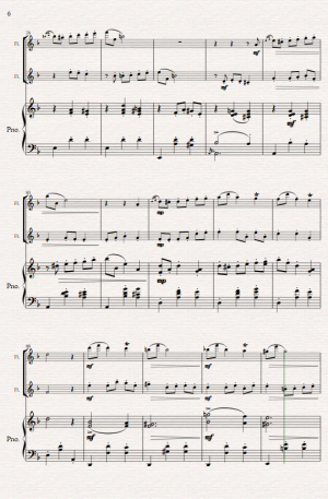 Anitra’s Dance (from Peer Gynt) Arranged for Flute Duet and Piano