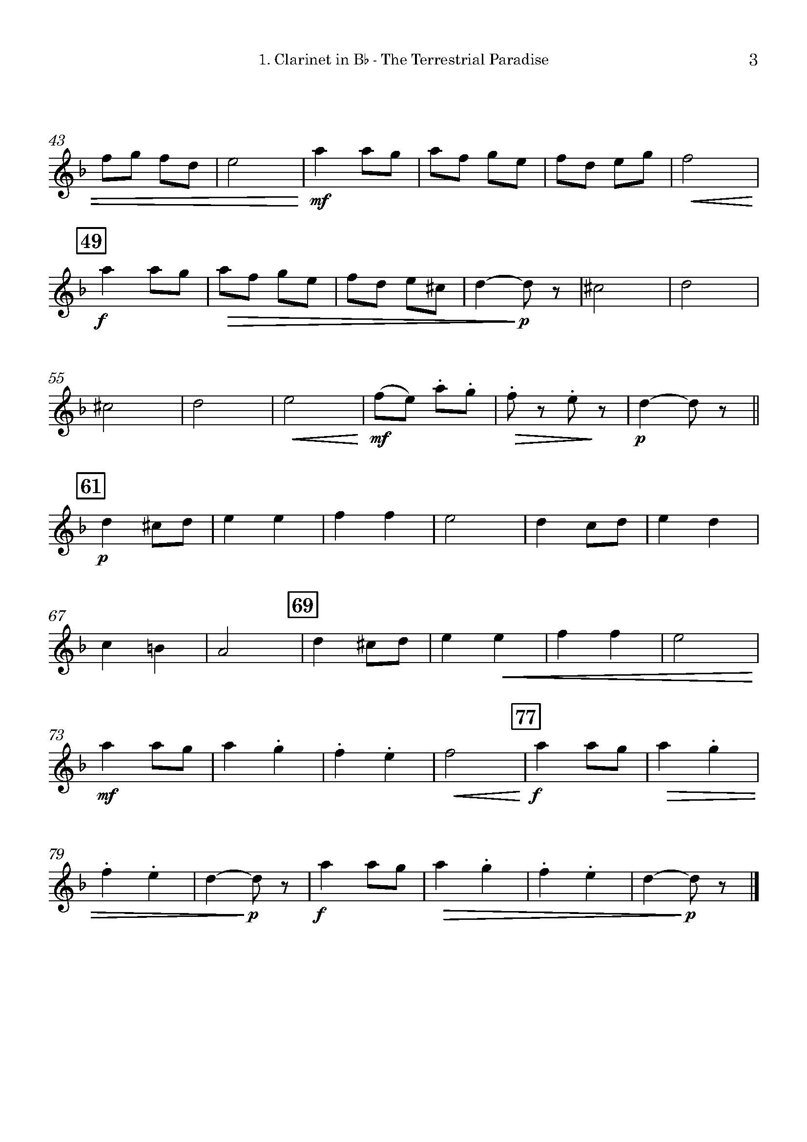 OLD FRENCH CAROL | Le Paradis Terrestre | Clarinet Trio OLD FRENCH CAROL | Le Paradis Terrestre | Clarinet Trio - Image 3