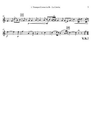 ADOLPHE DANHAUSER | La Crèche | for Brass Trio