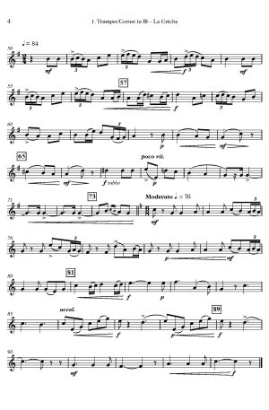 ADOLPHE DANHAUSER | La Crèche | for Brass Trio