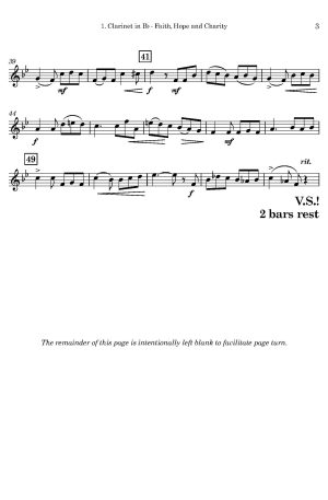 Adolphe Danhauser | La Foi, L’Espérance et la Charité | for Clarinet Trio