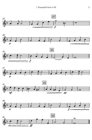 Arthur Sullivan | All This Night Bright Angels Sings | for Brass Quartet