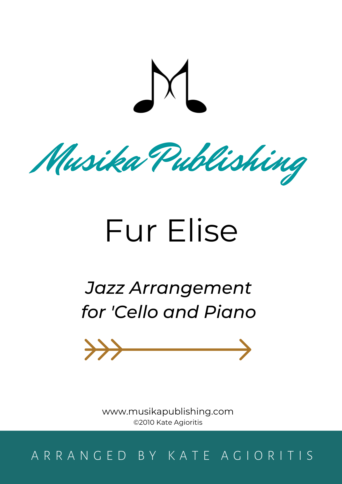 Fur Elise – Jazz Arrangement for ‘Cello and Piano Fur Elise – Jazz Arrangement for ‘Cello and Piano