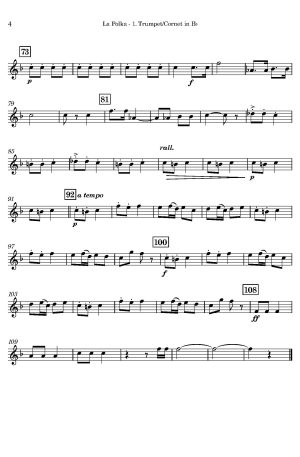 Alphonse Lafitte | La Polka | for Trumpet Trio