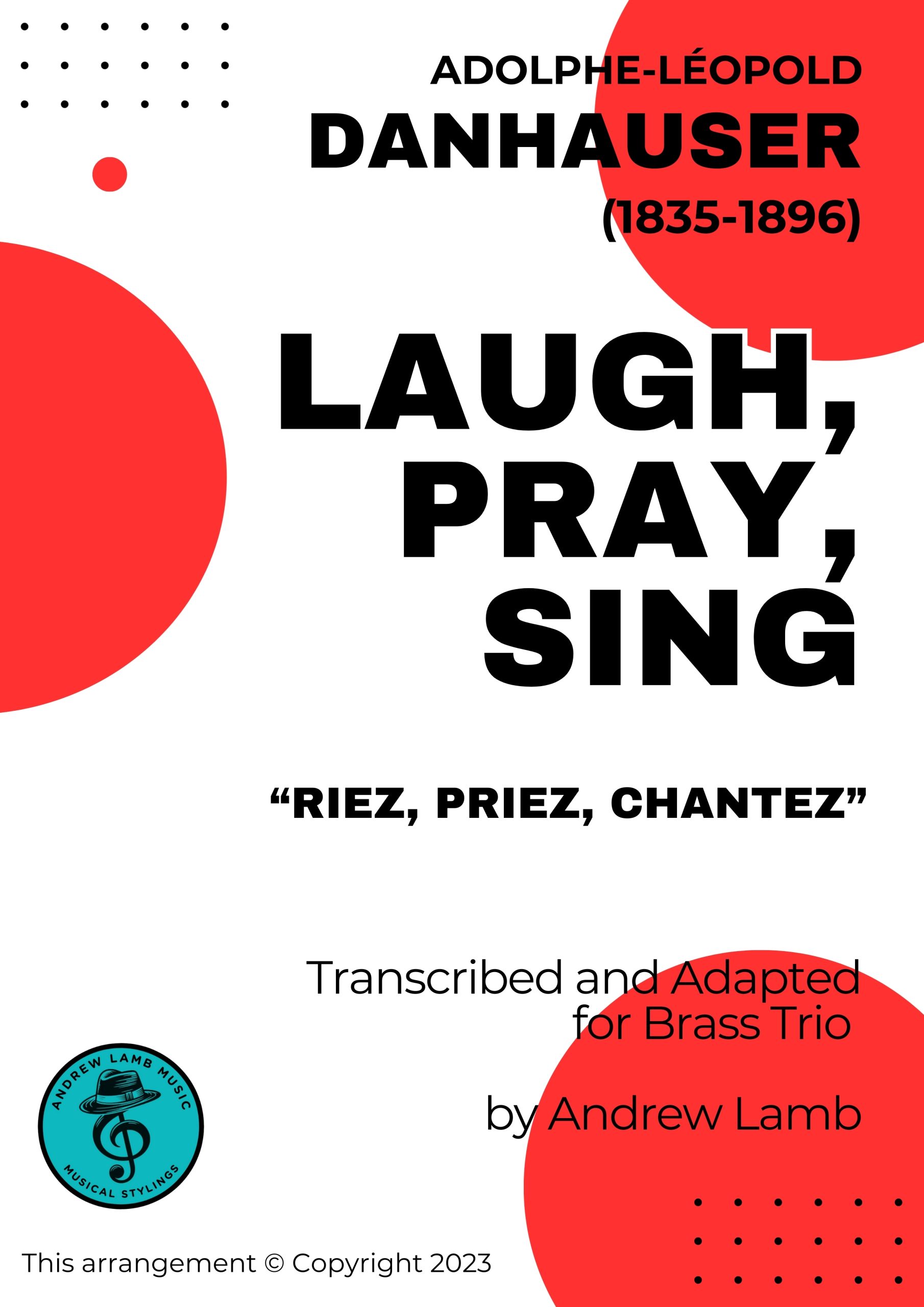 Cover Laugh Pray Sing Brass scaled