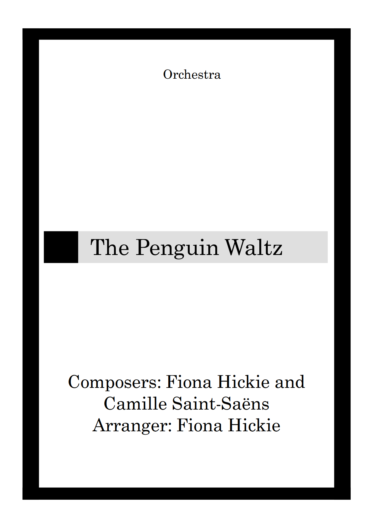 01 Full score The Penguin Waltz 001