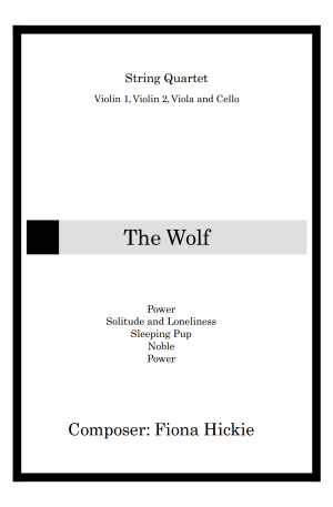 The Wolf: String Quartet