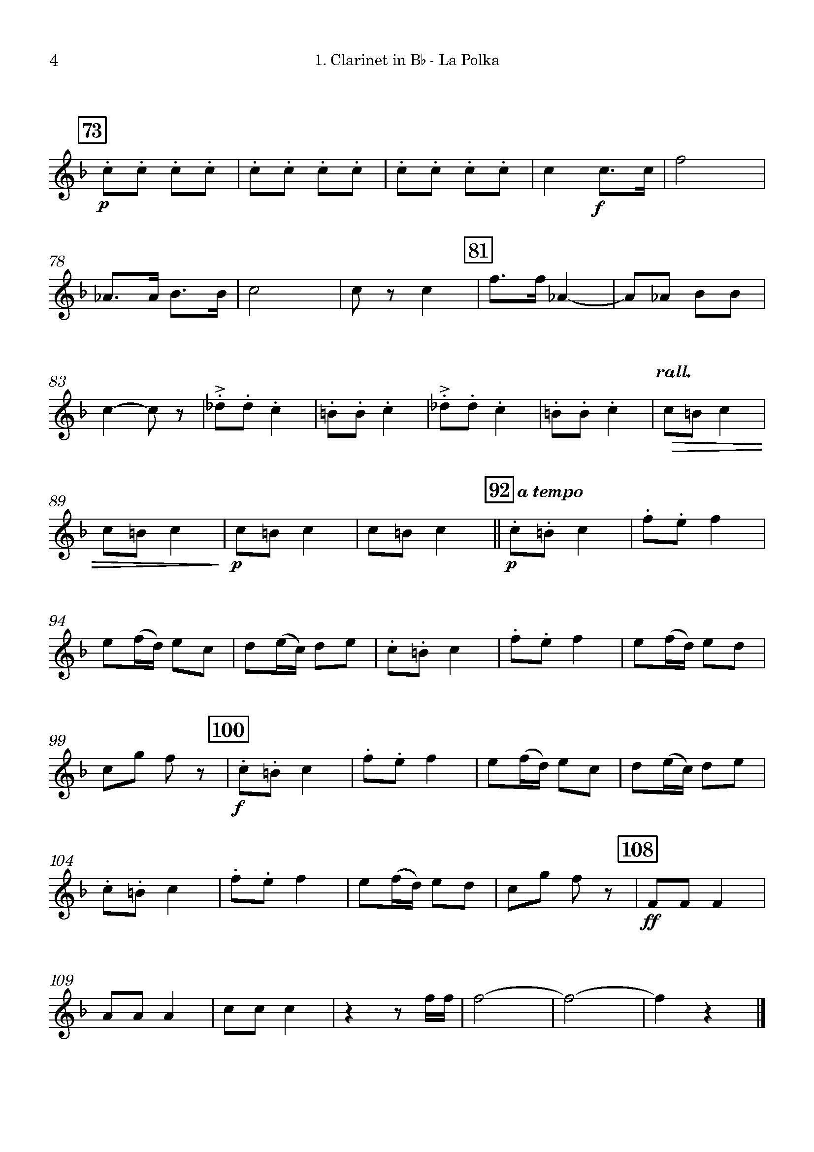 La Polka (for Clarinet Trio) - Image 4