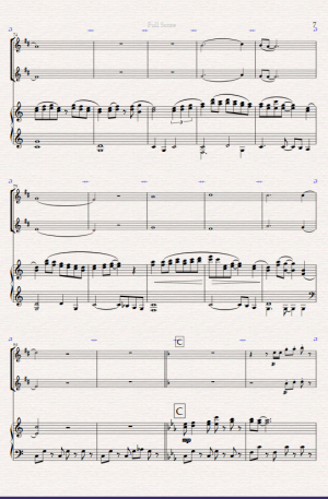 “Jacaranda”. Original Tango for Clarinet Duet and Piano