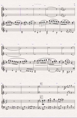 “Jacaranda”. Original Tango for Violin Duet and Piano