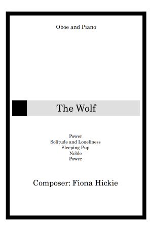 The Wolf: Oboe and Piano