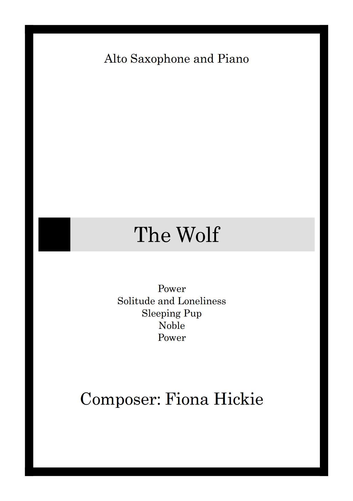 01 Full score The Wolf 001 7