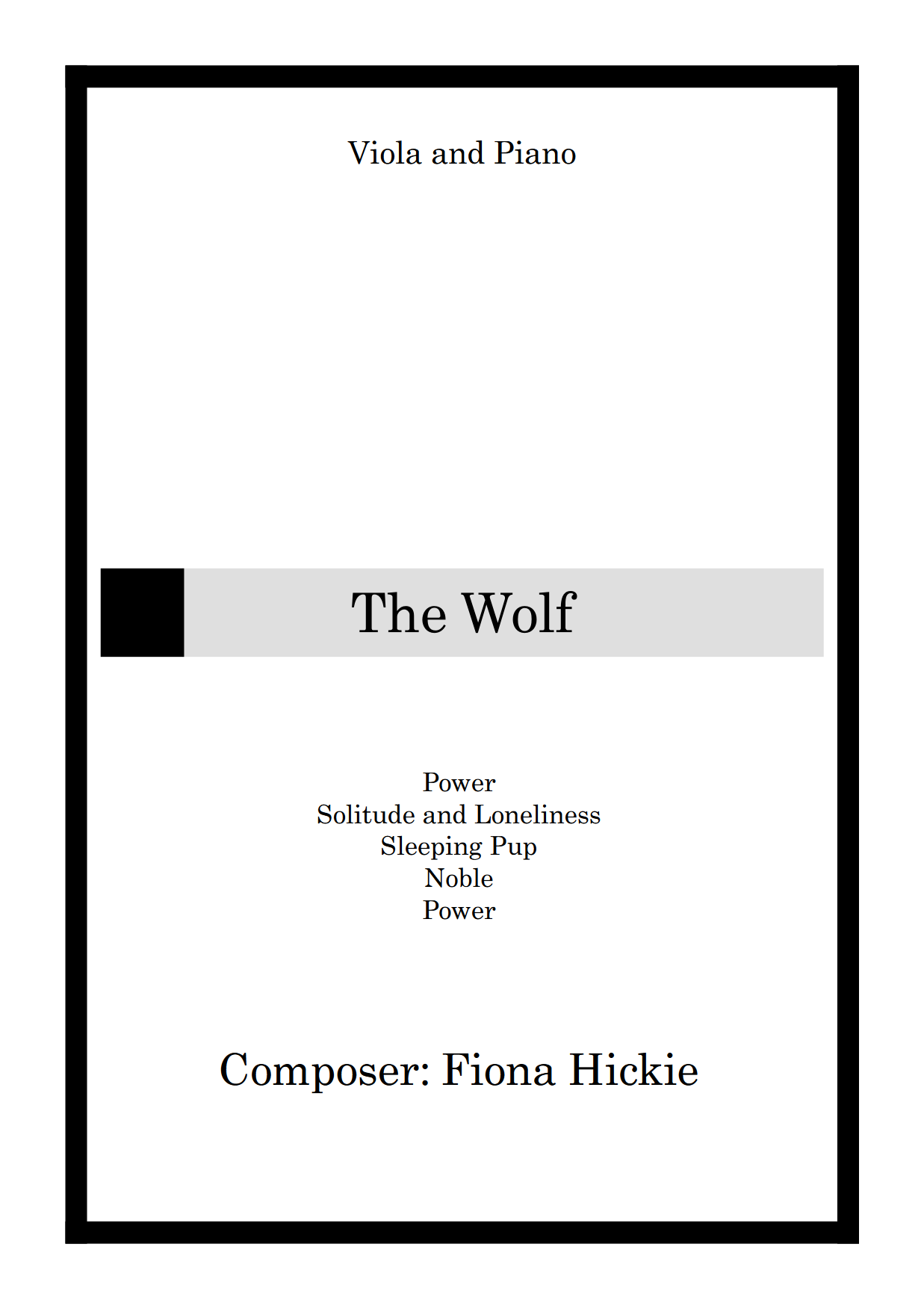 01 Full score The Wolf 001 8