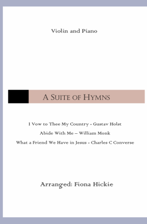 A Suite of Hymns: Violin and Piano