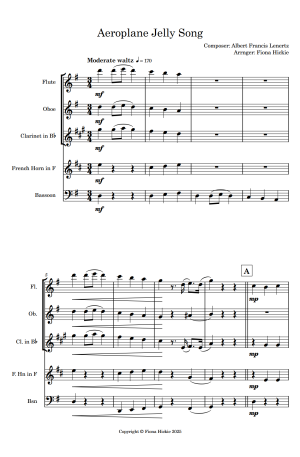 Aeroplane Jelly Song