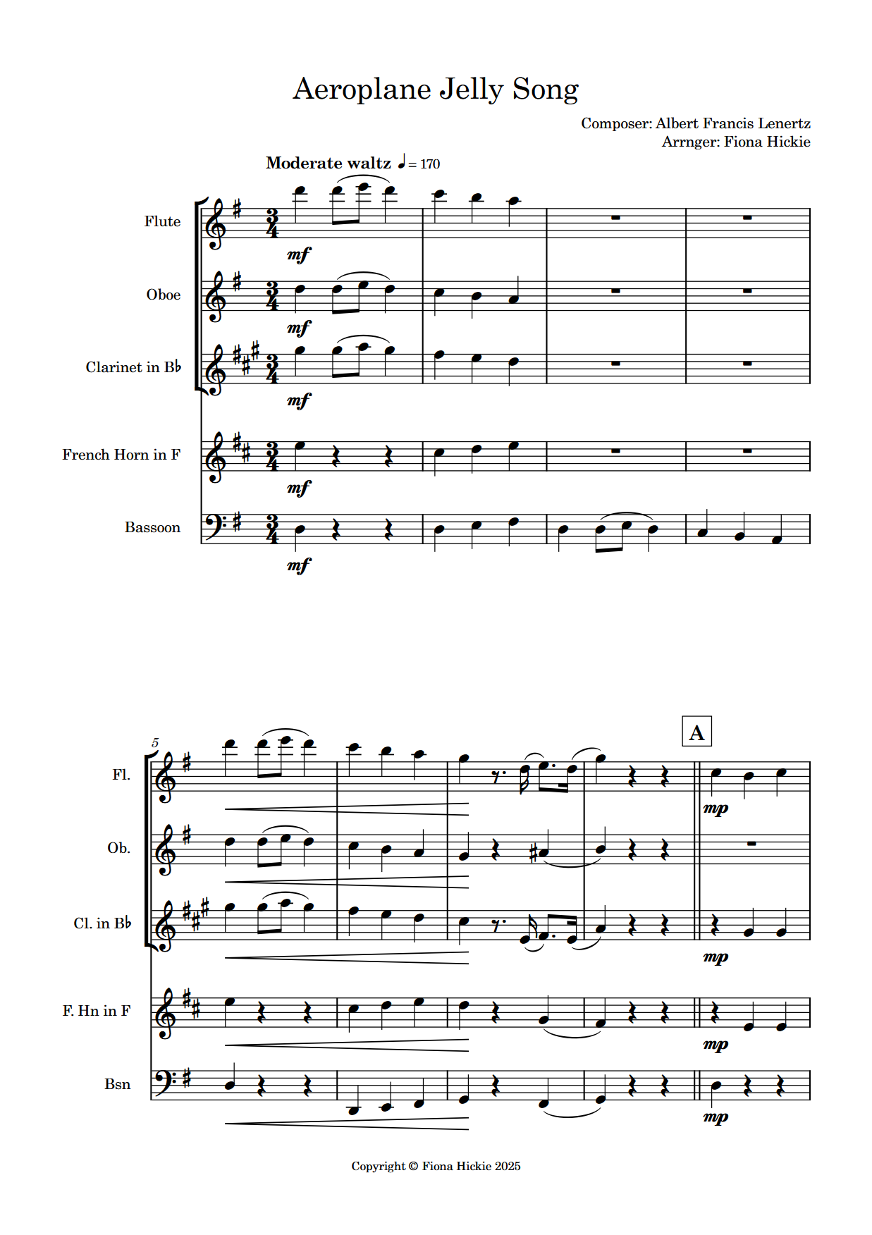 Aeroplane Jelly Song - Image 2