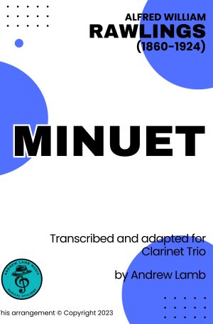 Minuet (arr. for Clarinet Trio)