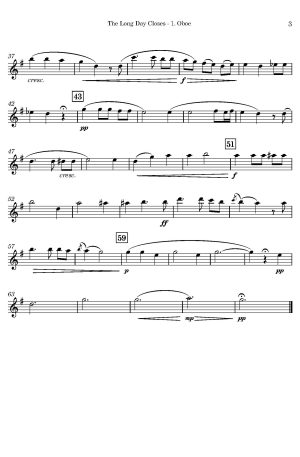 New Releases Arthur Sullivan | The Long Day Closes | Double-Reed Quartet