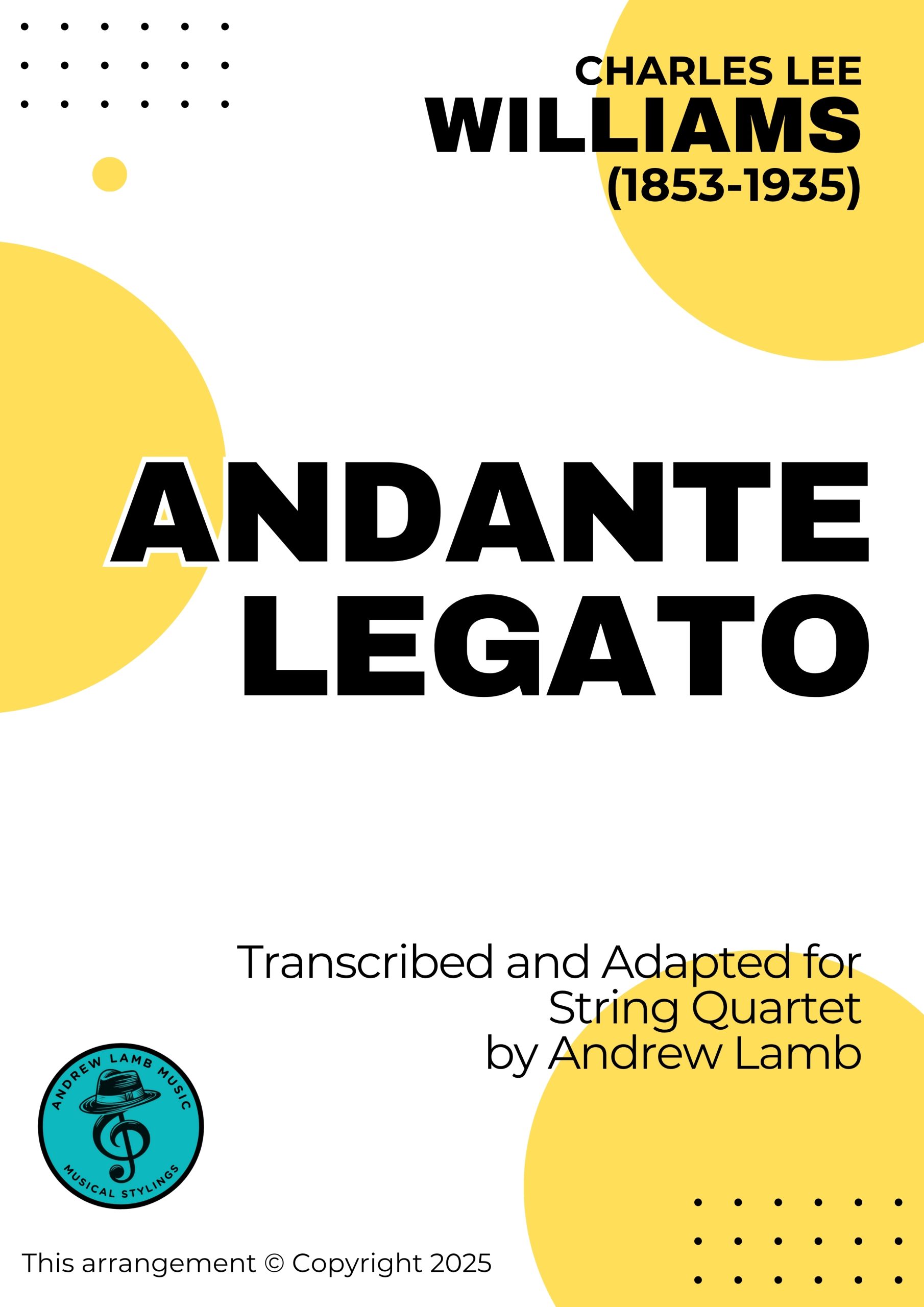 Cover Andante Legato String Quartet scaled