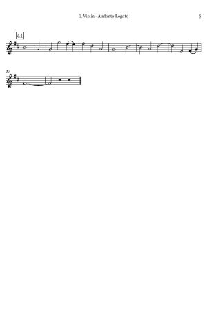 New Releases Charles L. Williams | Andante Legato | for String Quartet