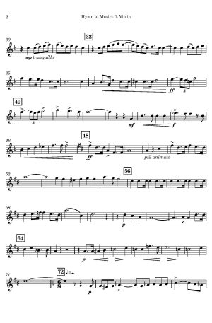 Dudley BUCK | Hymn to Music | for String Quintet