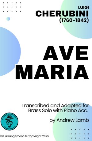 LUIGI CHERUBINI | Ave Maria | for Bb, C and B.C. Brass Instruments