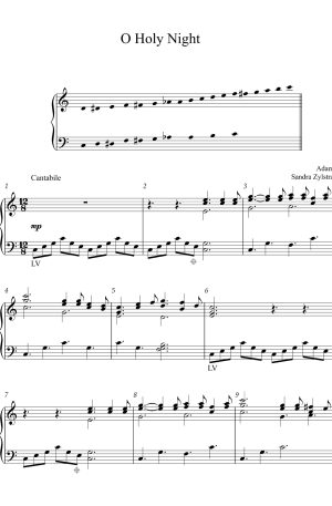 O Holy Night (3 octave handbells)