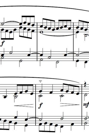 Fugue for Shadow – Piano Solo