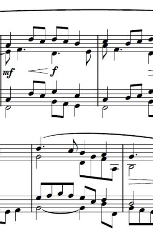 Fugue for Shadow – Piano Solo