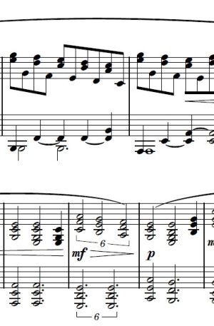 Mean Streets – Piano Solo