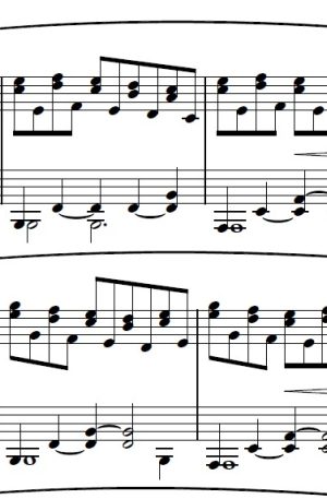 Mean Streets – Piano Solo