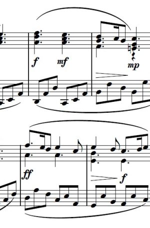 Saw Puzzle Jig – Piano Solo