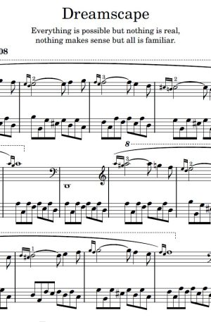 Dreamscape – Piano Solo