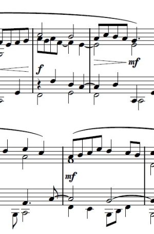 Winds of Change – Piano Solo