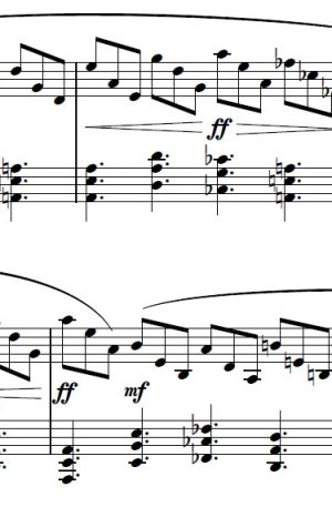 No Rest For The Wicked – Piano Solo