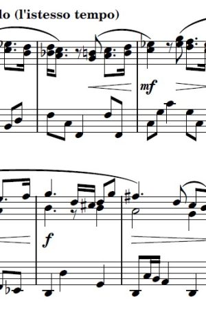 Winter Sonatina – Piano Solo