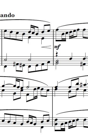 Winter Sonatina – Piano Solo