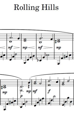 Rolling Hills – Piano Solo