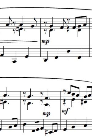 Lone Wolf – Piano Solo