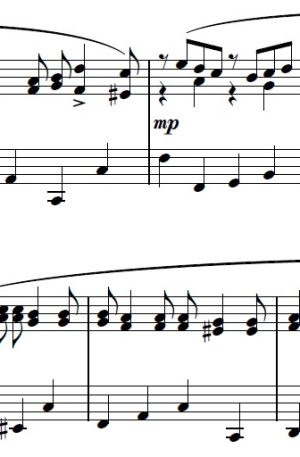 Lone Wolf – Piano Solo