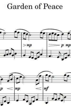 Garden of Peace – Piano Solo