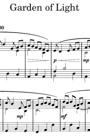 Garden of Light – Piano Solo
