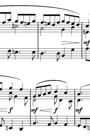 Chattanooga Fuga – Piano Solo